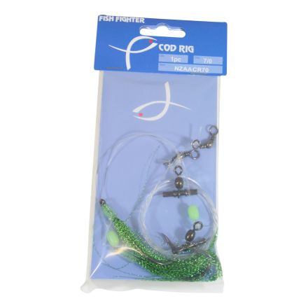 Fishfighter Cod Rig - 7/0 Chartreuse