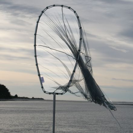 Fishfighter Whitebait Net 12' Scoop with Trap