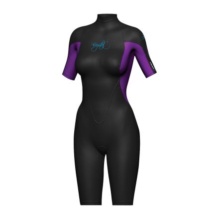 Crystal WS8 Ladies Superstretch Springsuit 2mm - Purple/Black