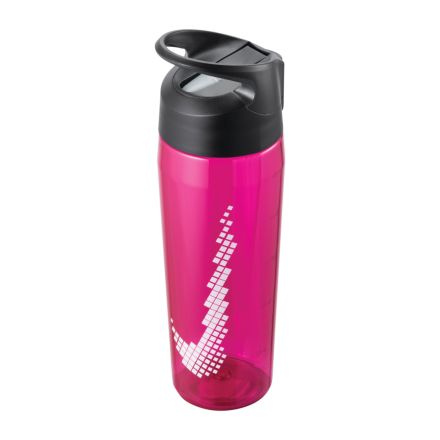 Nike TR Hypercharge Straw Bottle 24oz - Fireberry/Anthracite/White