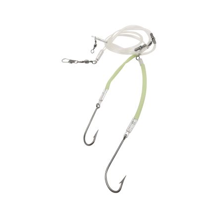 Mustad NZR10 Heavy Duty Cod Rig - Lumo/Green 6/0